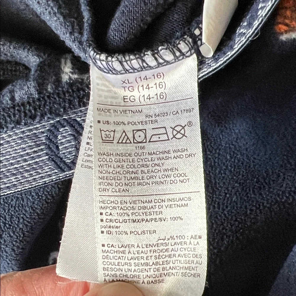 Old navy boys XL jogger pajama pants Skeletons
